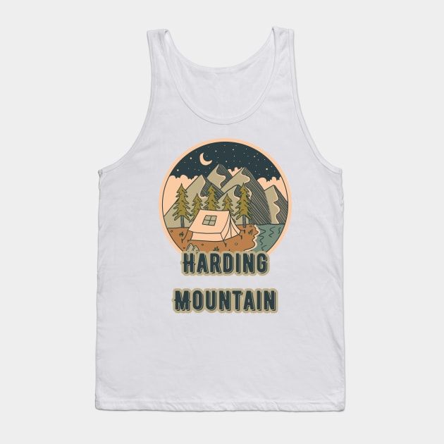 Harding Mountain Tank Top by Canada Cities